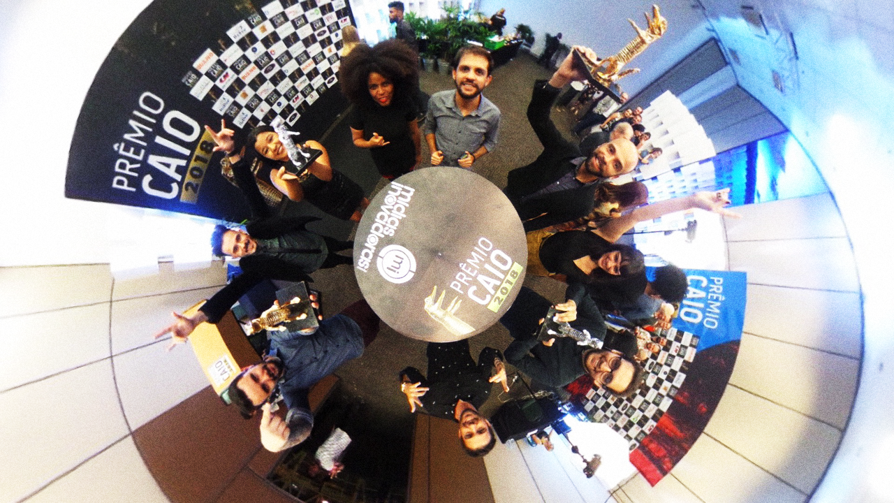 Foto Coletiva 360 chama atenção no Prêmio Caio