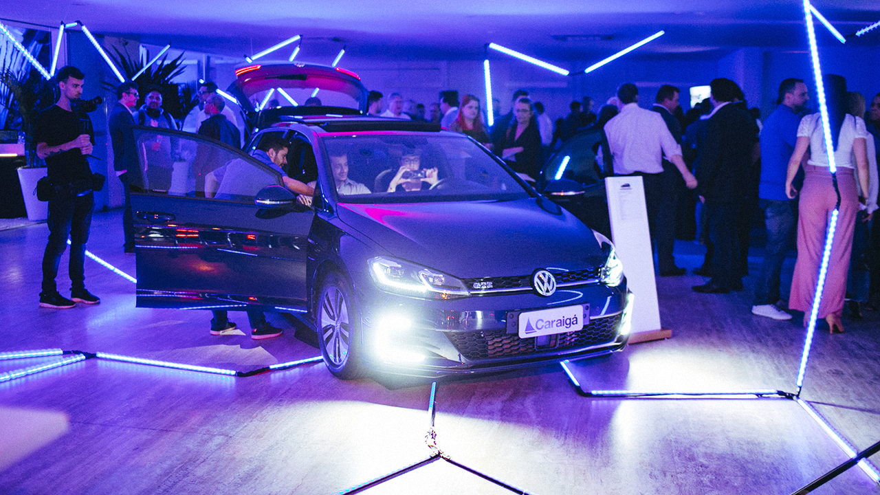 Mídias Inovadoras no lançamento do primeiro carro hibrido da Volkswagen